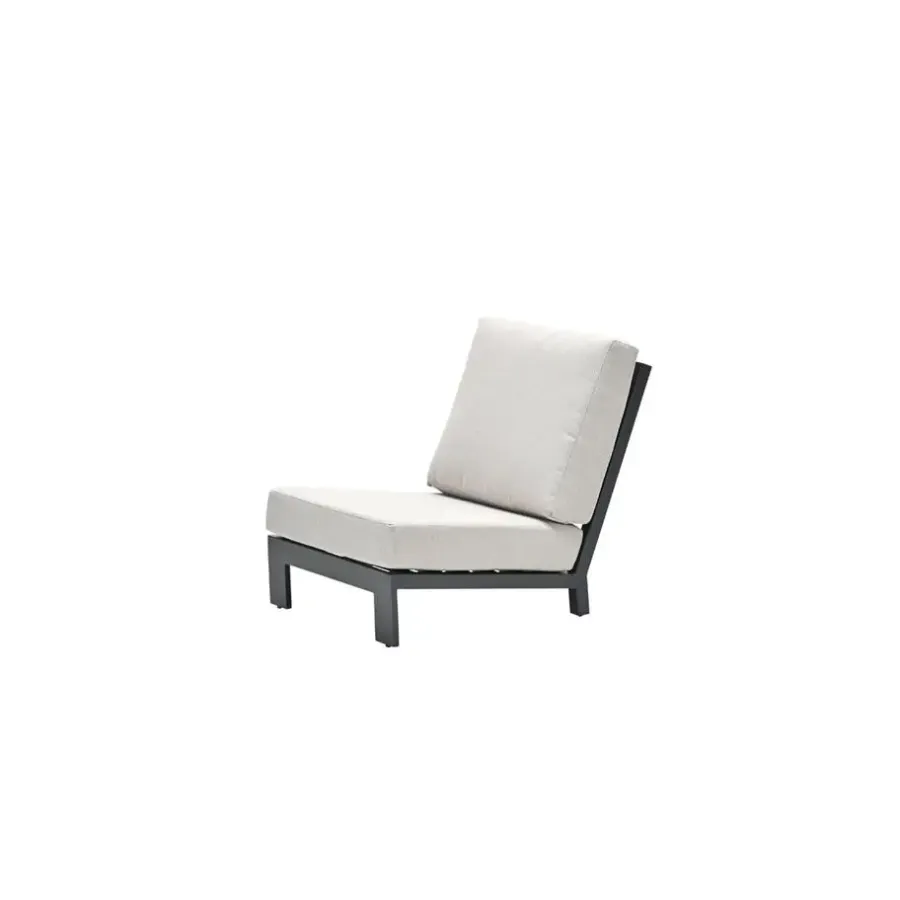 Loungeset Elementen-Garden Impressions Lincoln midden element - carbon black - desert sand