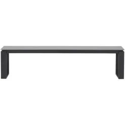 Leen Bakker Lisomme Abel tuinbank grijs - 180 x 43 cm
