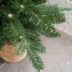 Kerstbomen-Little Grove Noorse Spar Kleine Kunstkerstboom - Ø61x90 cm