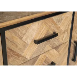 Dressoirs-Livingfurn - Dressoir Accent 180cm - Teakhout