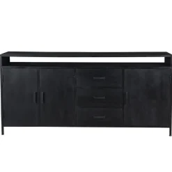 Livingfurn - Dressoir Kala Open 180 cm - Mangohout