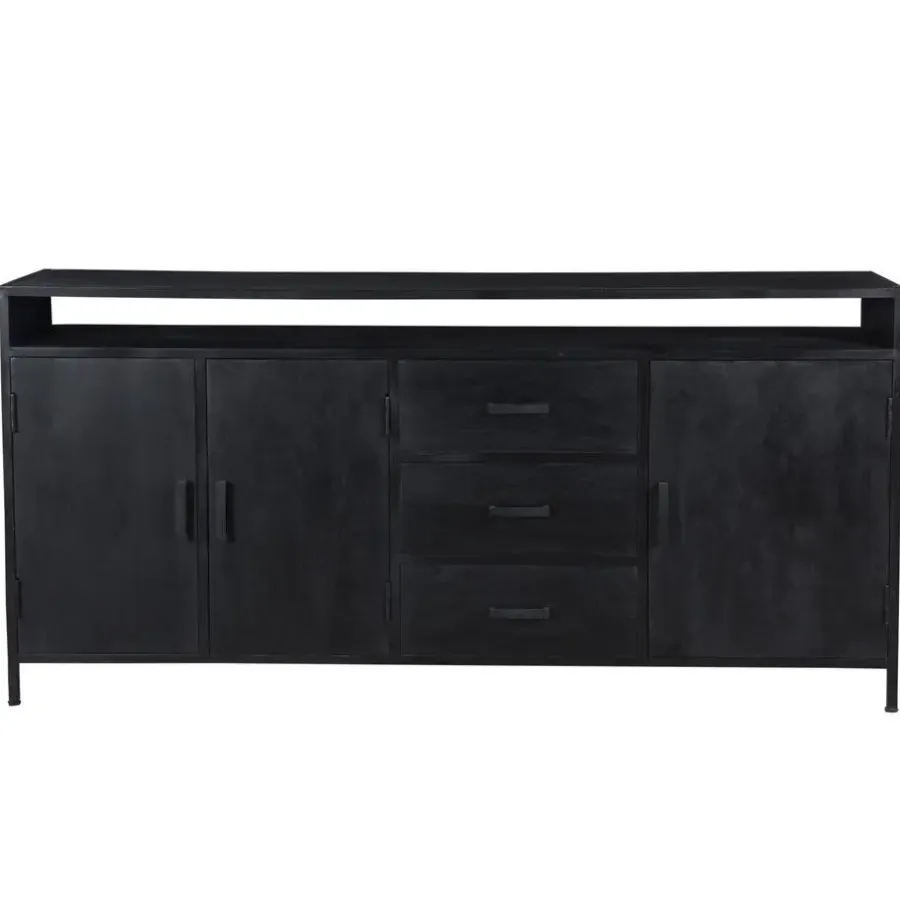 Livingfurn - Dressoir Kala Open 180 cm - Mangohout