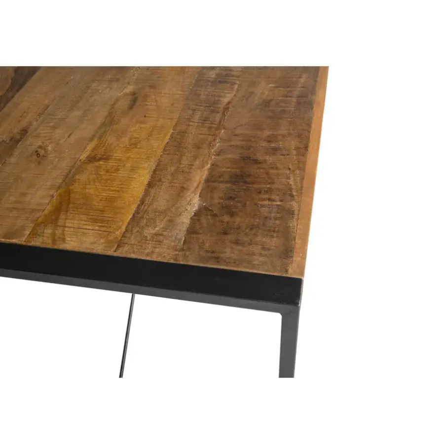 Livingfurn - Eetkamertafel Nairobi - U-Poten - Mangohout - 220x100 cm