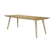 Rechthoekige Eettafels-Livingfurn - Eetkamertafel Tomar 220cm - Teakhout