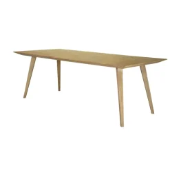 Rechthoekige Eettafels-Livingfurn - Eetkamertafel Tomar 220cm - Teakhout