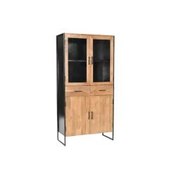 Buffetkasten-Livingfurn - Kabinetkast Elin - 90x40x180cm