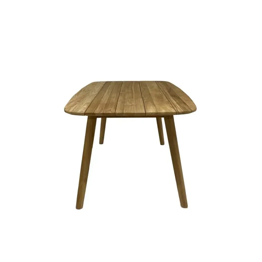Tuintafels-Livingfurn - Tuintafel - Lugano 240cm - Bruin