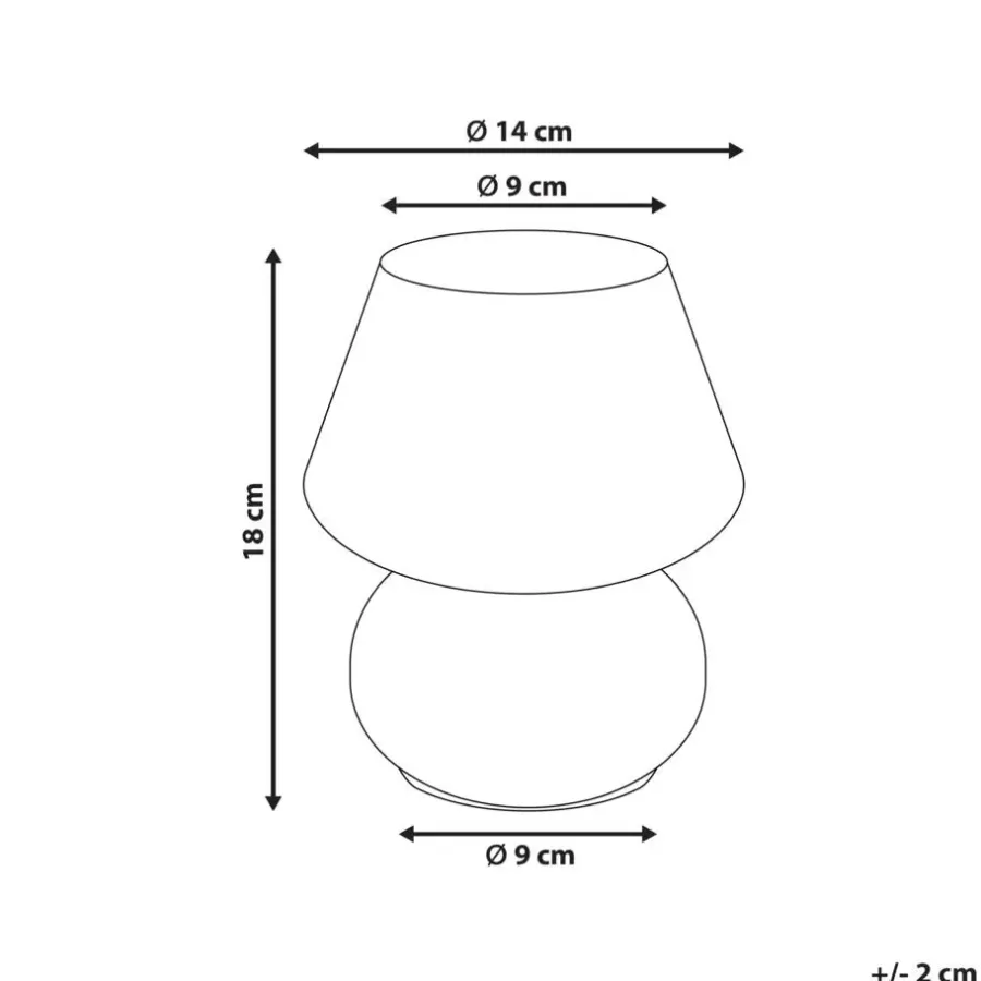 Tafellampen-Leen Bakker LOBO - Tafellamp - Roze - Glas