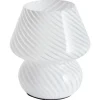 Leen Bakker LOBO - Tafellamp - Wit - Glas