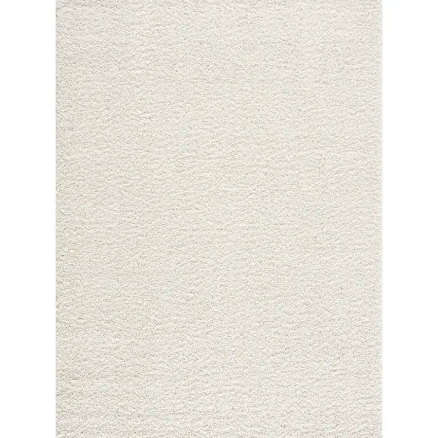 Hoogpolige Vloerkleden-Muratap Loca Shaggy Vloerkleed Creme Hoogpolig - 120x170 CM
