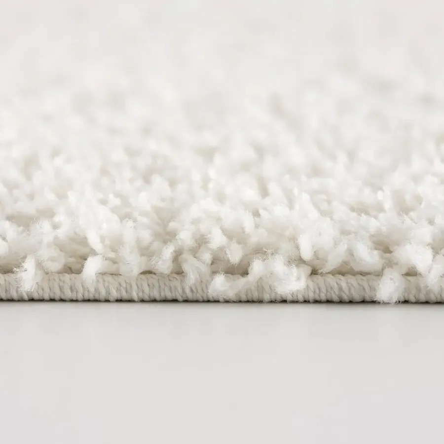 Hoogpolige Vloerkleden-Muratap Loca Shaggy Vloerkleed Creme Hoogpolig - 120x170 CM
