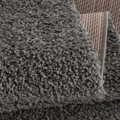 Muratap Loca Shaggy Vloerkleed Grijs Hoogpolig - 160x230 CM