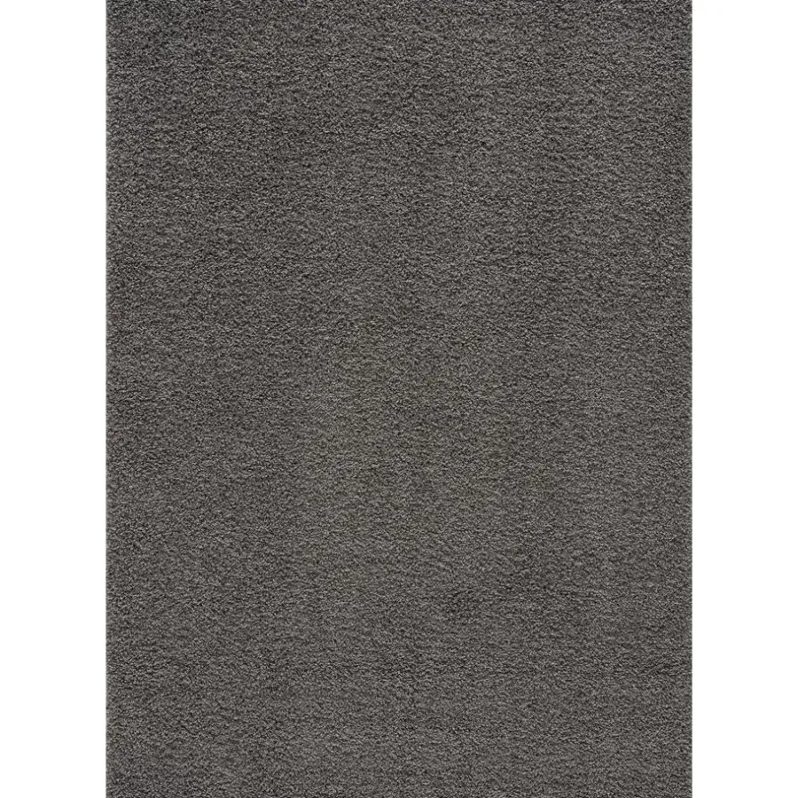 Muratap Loca Shaggy Vloerkleed Grijs Hoogpolig - 300x400 CM