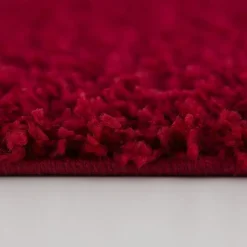 Hoogpolige Vloerkleden-Muratap Loca Shaggy Vloerkleed Rood Hoogpolig - 140x200 CM