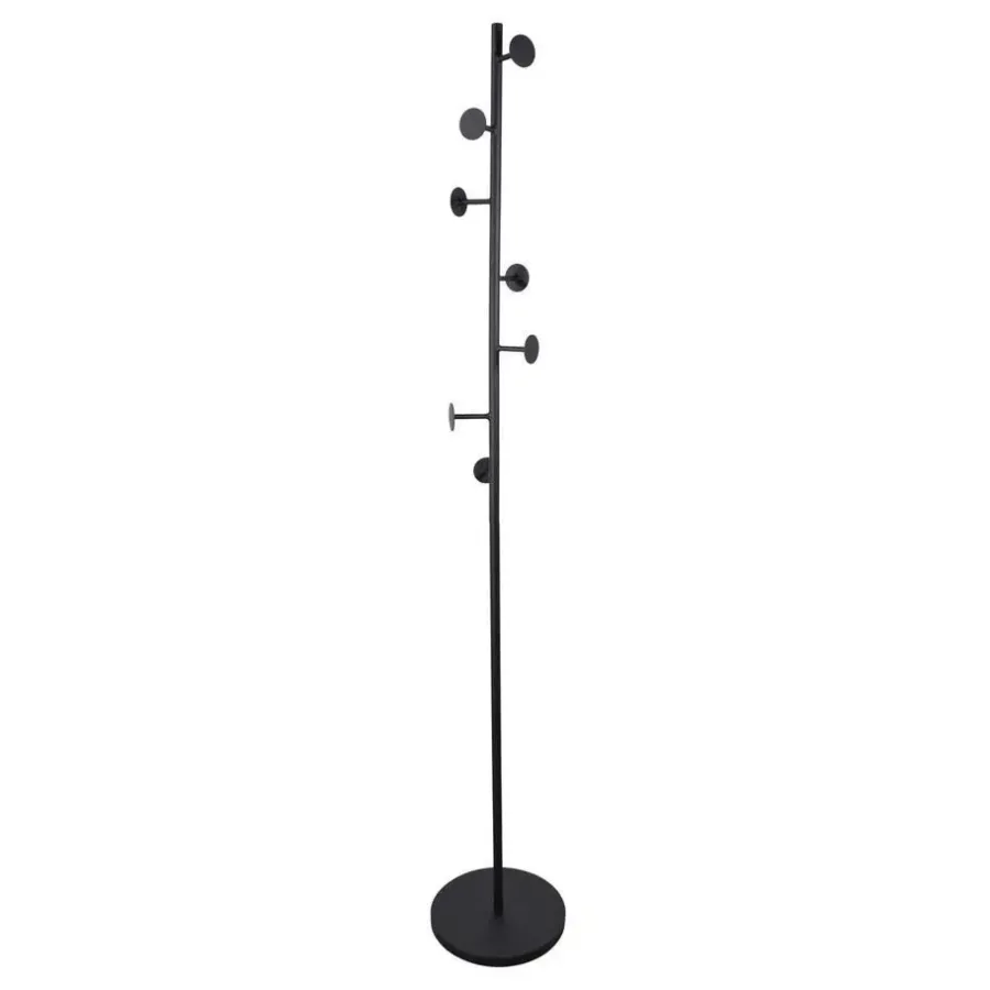 LOFT42 Bern staande kapstok - Zwart - Metaal - 170x27