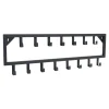 Loft24 LOFT42 Bono Kapstok - Zwart – Metaal – 15 haken - 80x26x4