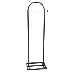 Kledingopbergers|Kledingrekken-Loft24 LOFT42 Fabri2 - Kledingrek Staand - 160x50x35 - Zwart