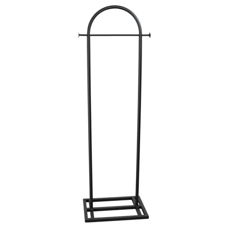 Kledingopbergers|Kledingrekken-Loft24 LOFT42 Fabri2 - Kledingrek Staand - 160x50x35 - Zwart