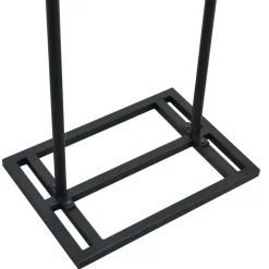 Kledingopbergers|Kledingrekken-Loft24 LOFT42 Fabri2 - Kledingrek Staand - 160x50x35 - Zwart