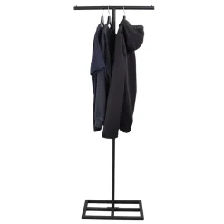 Kledingrekken|Kledingrekken-Loft24 LOFT42 Fabri3 - Kledingrek Staand - 165x50x30 - Zwart