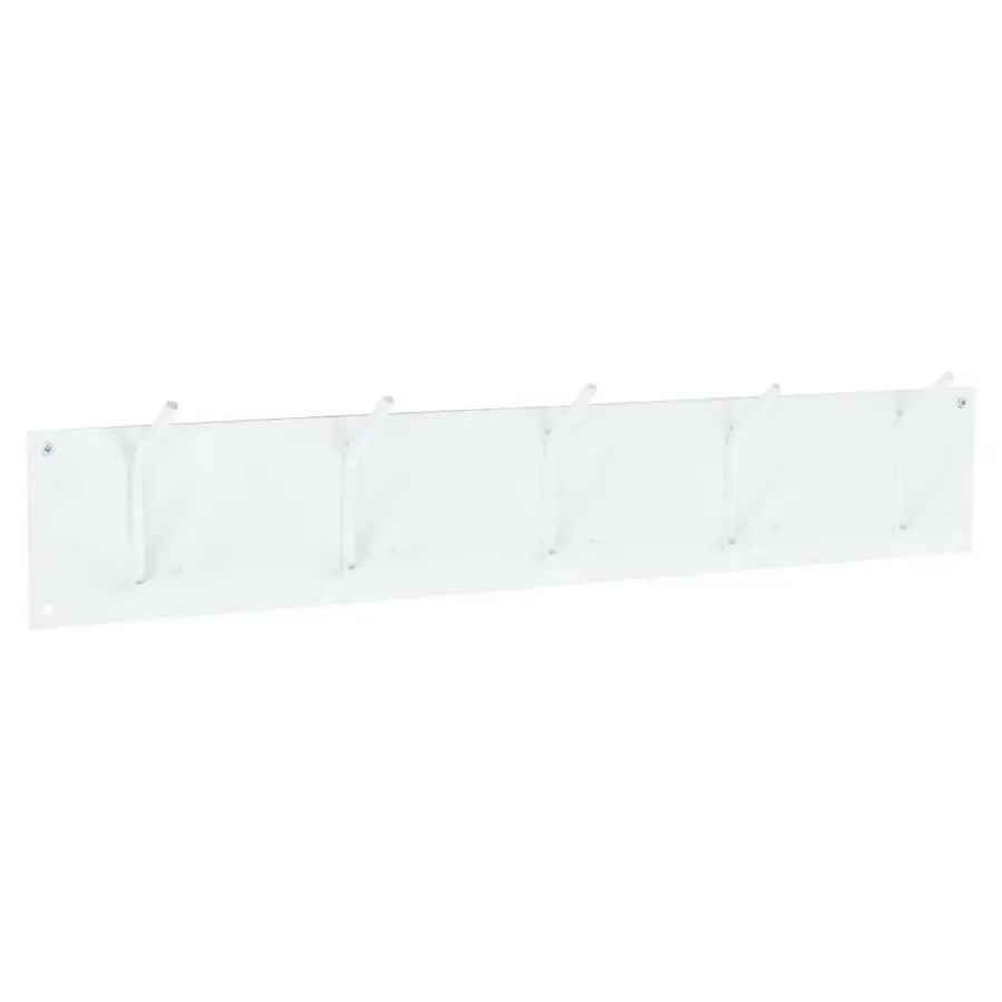 Loft24 LOFT42 Factory Kapstok 5 Dubbele Haken - Metaal - Wit