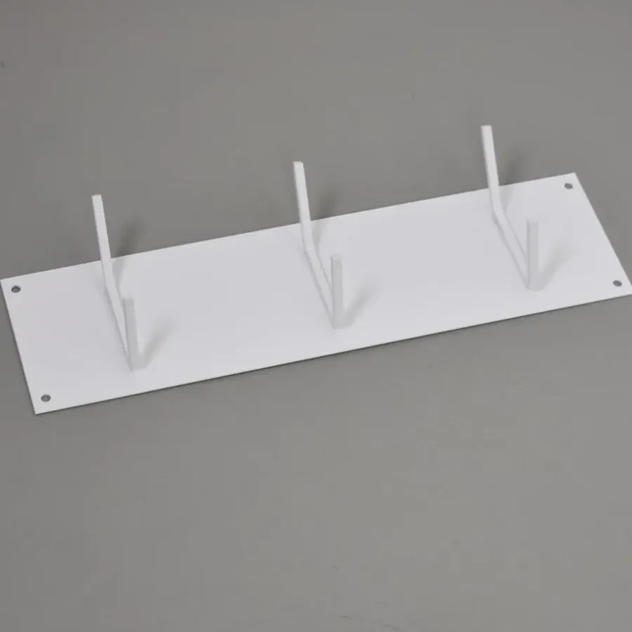 Loft24 LOFT42 Factory Kapstok 5 Dubbele Haken - Metaal - Wit