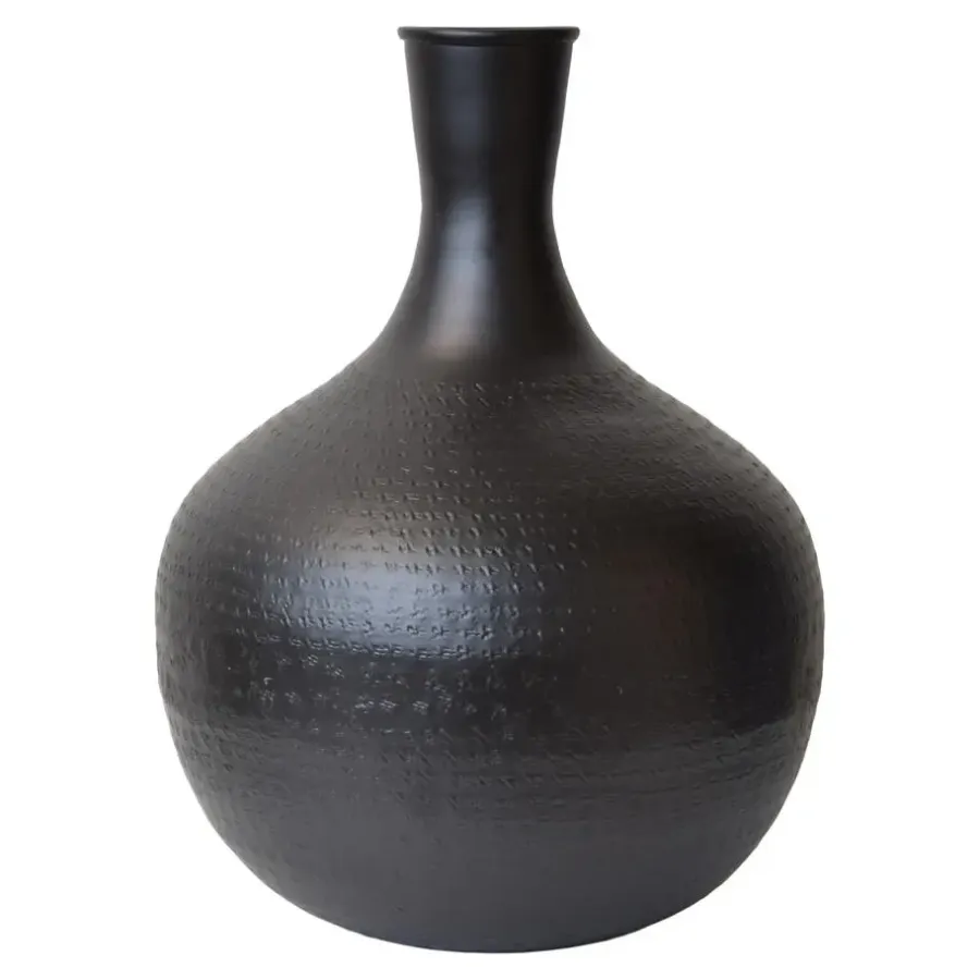 Vazen-Loft24 LOFT42 Gusto Small - Vaas - Zwart metaal -35x26