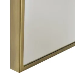 Loft24 LOFT42 Industry Rectangle Spiegel - Metaal - antiek Messing - 120x40x4