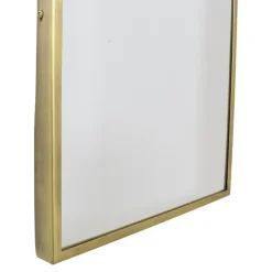 Loft24 LOFT42 Industry Rectangle Spiegel - Metaal - antiek Messing - 120x40x4
