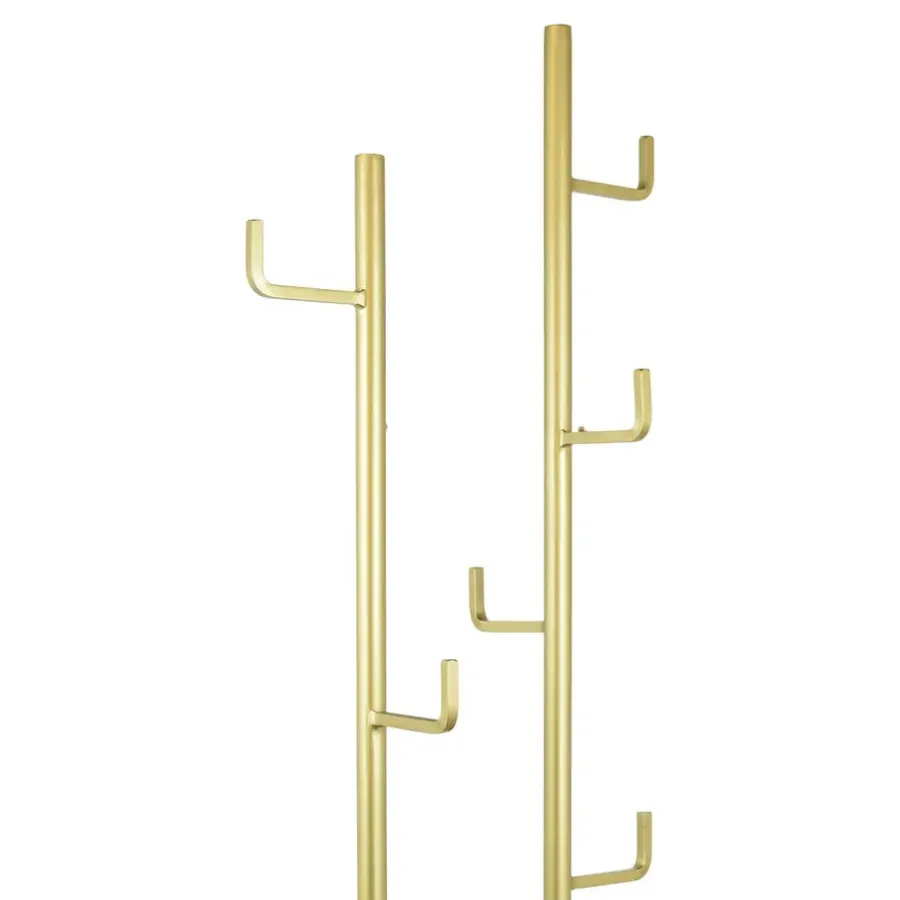 Loft24 LOFT42 Jake staande kapstok - Goud - Metaal - 176x29x29