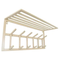 Loft24 LOFT42 Kapstok Jaimy - Beige – Metaal – 6 dubbele haken - 80x35x30