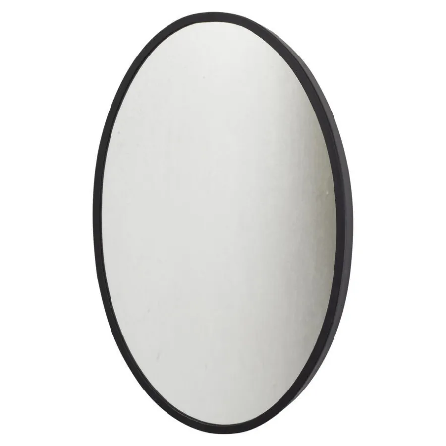 Loft24 LOFT42 Mirror Spiegel Ovaal - Zwart - 60x40