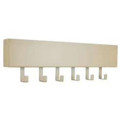 Loft24 LOFT42 Mula Wandkapstok - 61x19x6 - Beige - Metaal - 6 haken