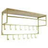 Loft24 LOFT42 Petri Kapstok - 15 haken - Metaal - Goud - 100x57x30