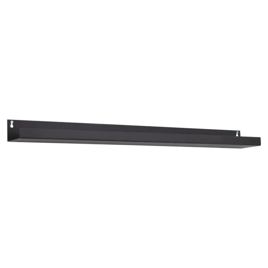 Loft24 LOFT42 Picca Fotoplank - Metaal - Mat Zwart - 6x80x11