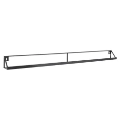 Wandplanken-Loft24 LOFT42 Pictured Fotoplank - Metaal - Mat Zwart - 8x110x8