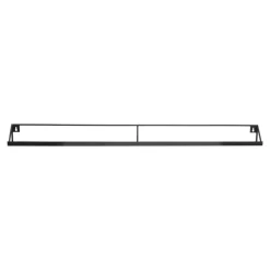 Wandplanken-Loft24 LOFT42 Pictured Fotoplank - Metaal - Mat Zwart - 8x110x8