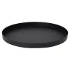 Dienbladen-Loft24 LOFT42 Serva Metalen Dienblad – Zwart – Ø40 cm