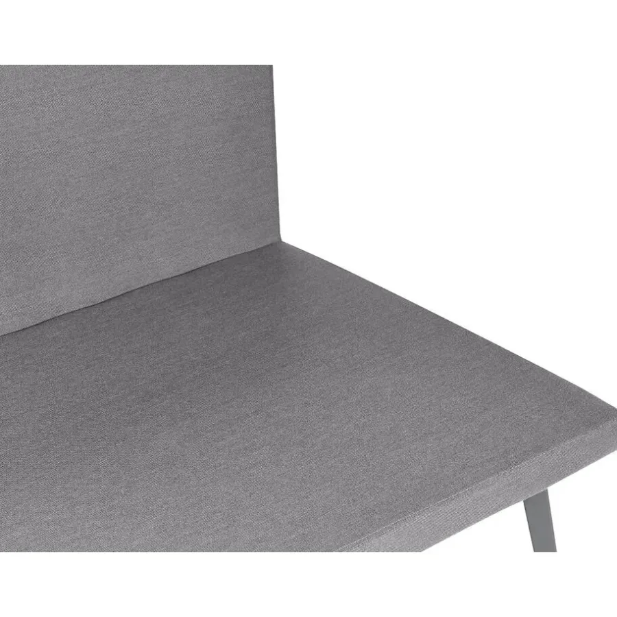 Beliani LORETELLO - Loungebank 3-zits - Grijs - Links - Polyester