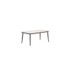 Garden Impressions Lounge-diningtafel voor Bologna/Diamo/Teramon - 160x90 cm - zwart