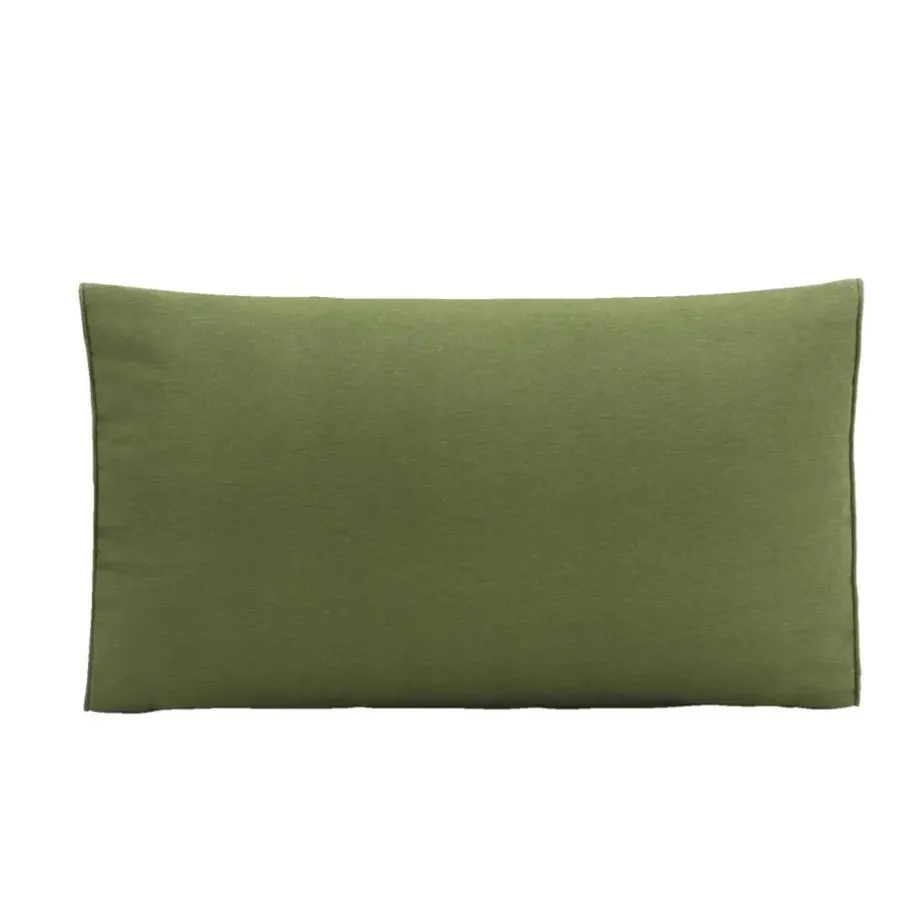Leen Bakker Loungekussen Brest rug/zij - donkergroen - 73x43 cm