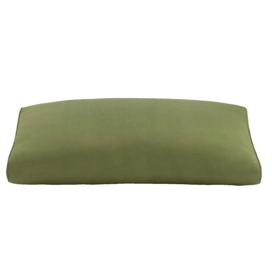 Leen Bakker Loungekussen Brest rug/zij - donkergroen - 73x43 cm