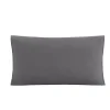 Loungekussens-Leen Bakker Loungekussen Brest rug/zij - grijs - 73x43 cm