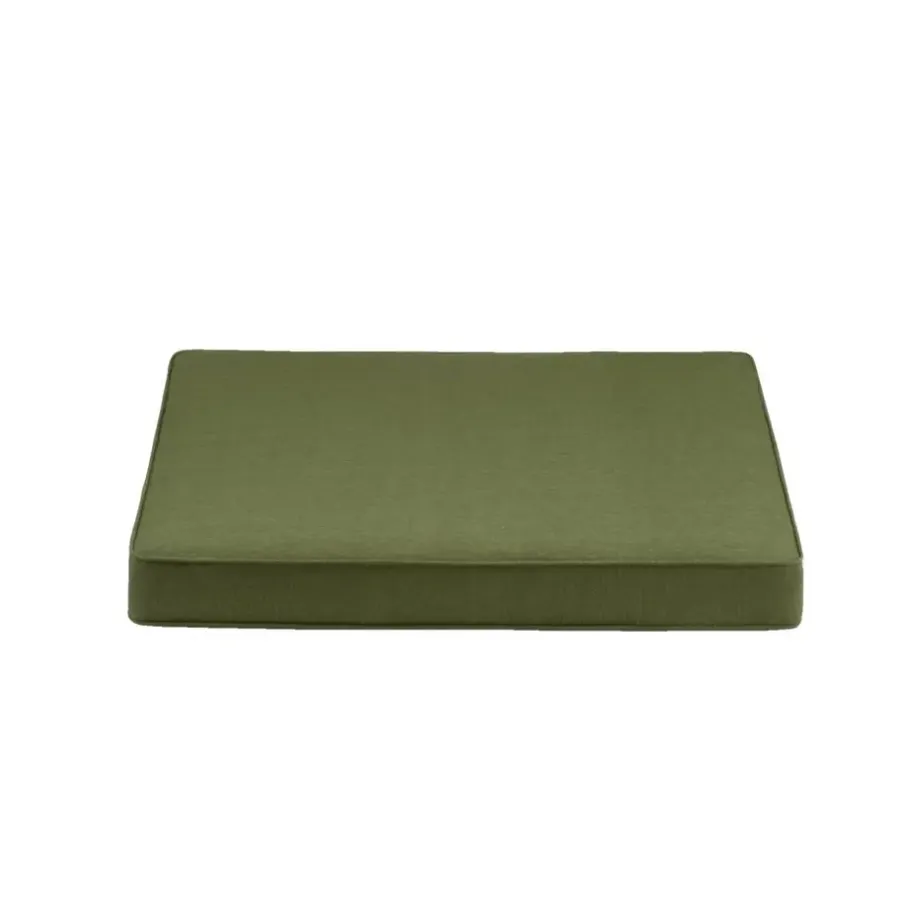 Leen Bakker Loungekussen Brest zit - donkergroen - 73x73 cm