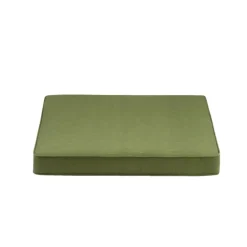 Leen Bakker Loungekussen Brest zit - donkergroen - 60x60 cm