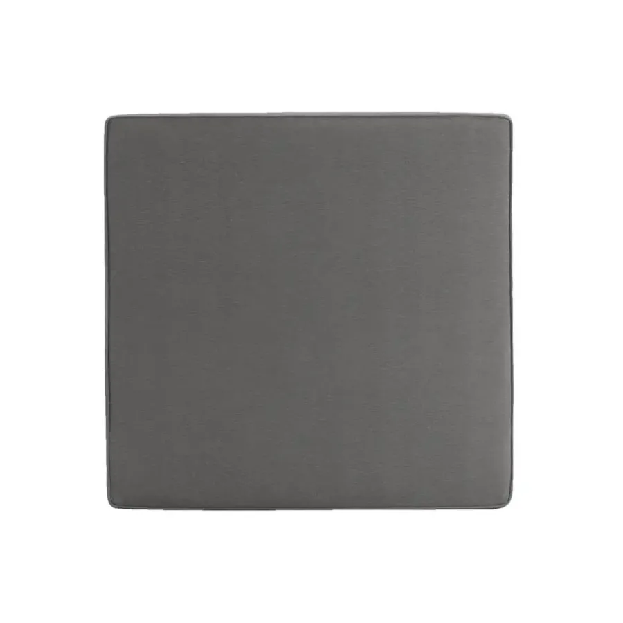 Loungekussens-Leen Bakker Loungekussen Brest zit - grijs - 73x73 cm