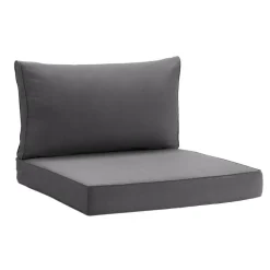 Loungekussens-Leen Bakker Loungekussen Brest zit - grijs - 73x73 cm