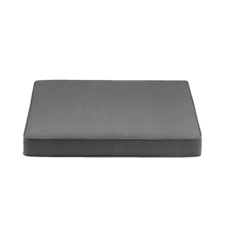 Loungekussens-Leen Bakker Loungekussen Brest zit - grijs - 73x73 cm