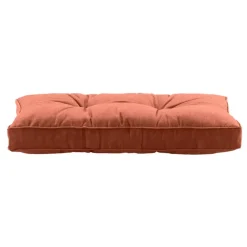 Loungekussens-Leen Bakker Loungekussen Florence rug - terracotta - 73x43 cm