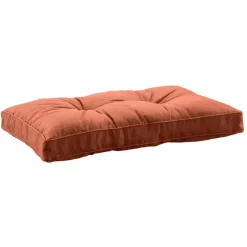 Loungekussens-Leen Bakker Loungekussen Florence rug - terracotta - 73x43 cm